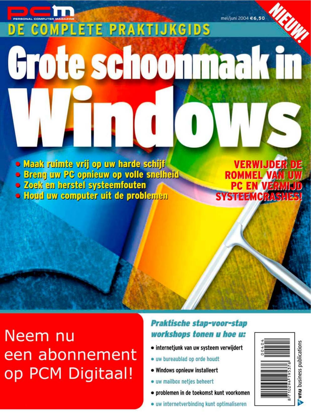 Praktijkgids - Grote Schoonmaak In Windows