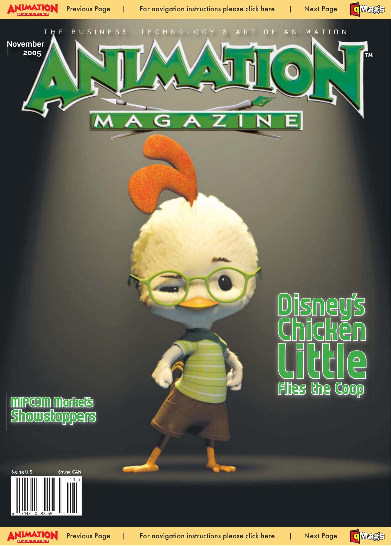Animation Magazine 11-2005
