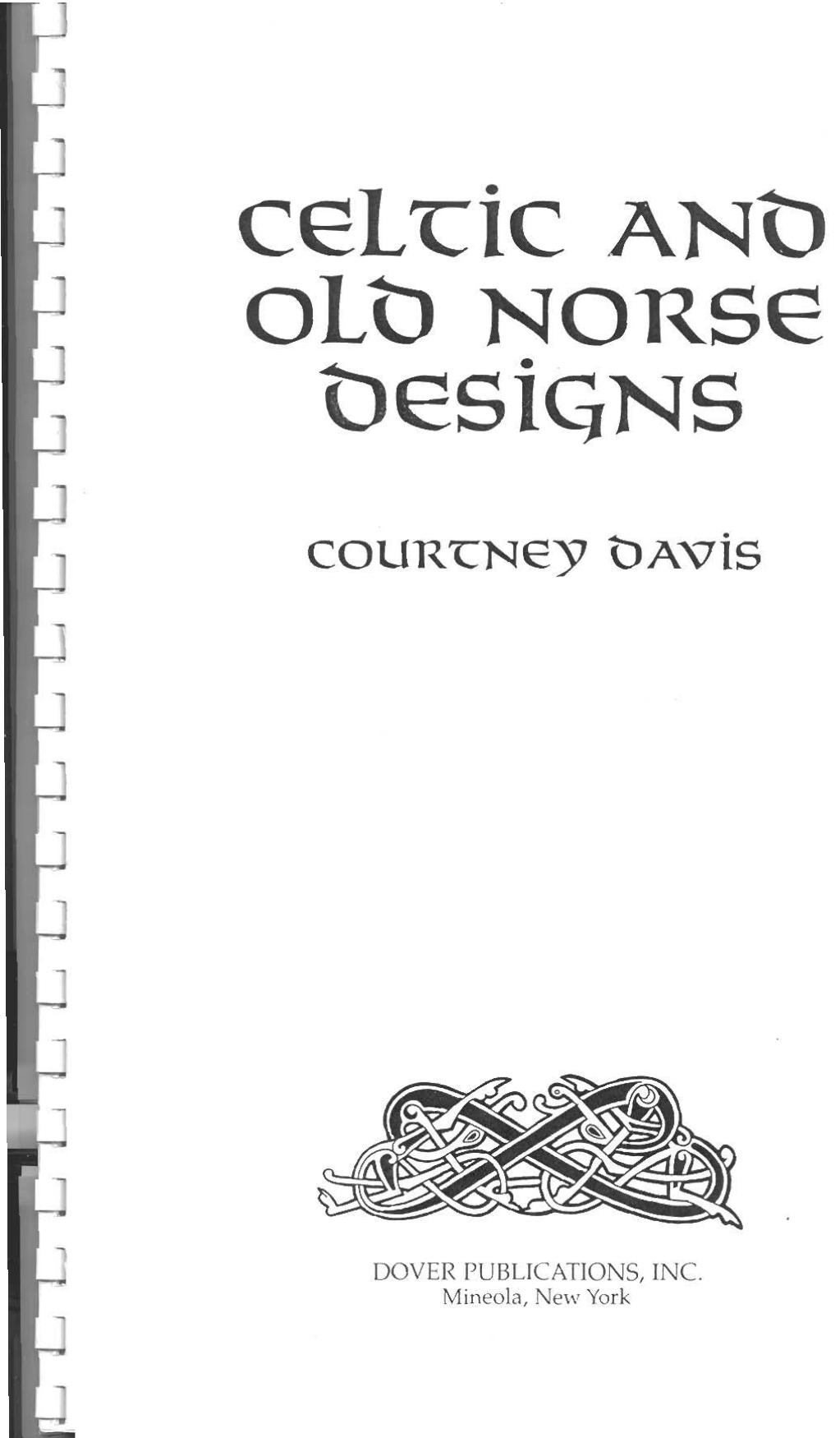 Dover Publications Celtic And Old Norse Designs