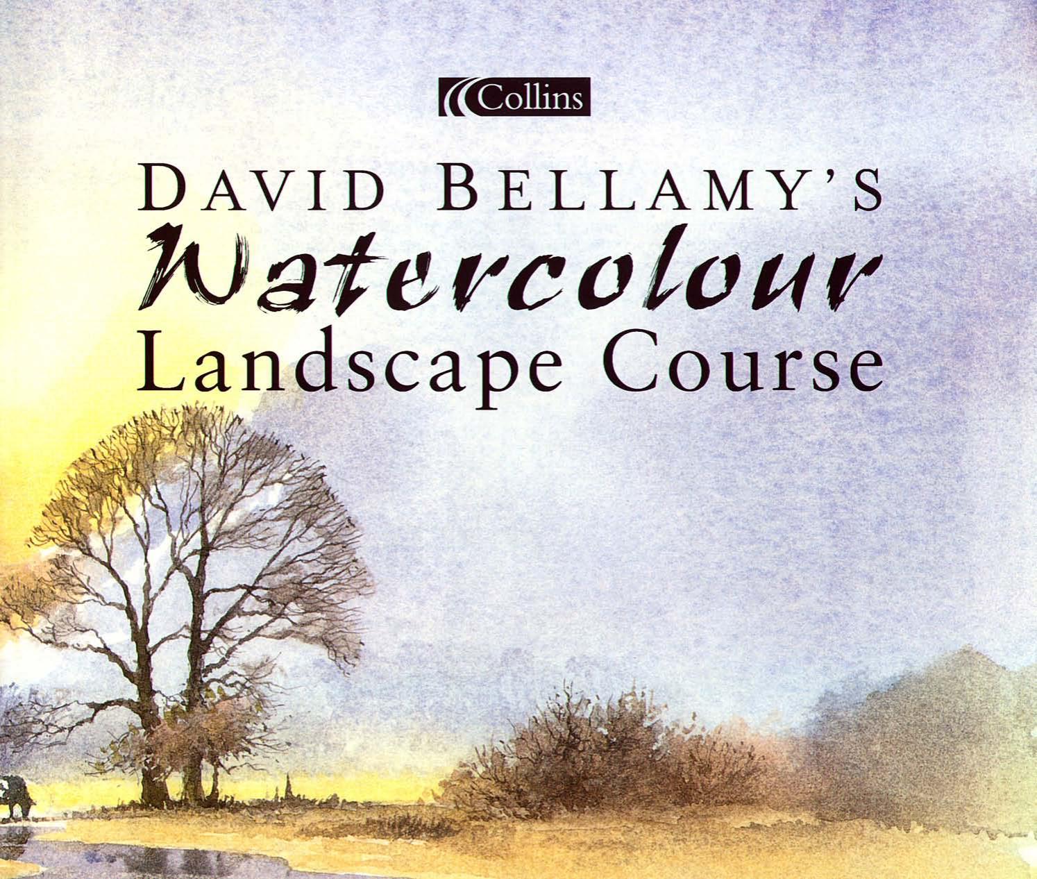 Watercolour Landscape by David Bellamy