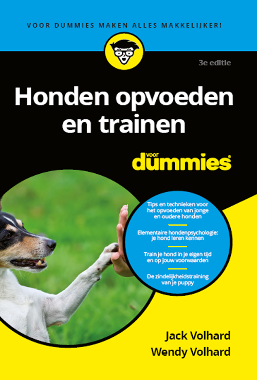Honden opvoeden en trainen voor Dummies, 3e editie